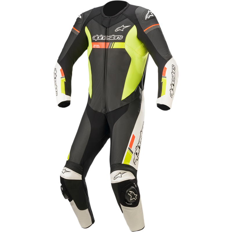 ALPINESTARS SUIT GP FORCE BLACK/WHITE/RED/YELLOW