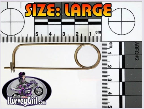 KURVEYGIRL Spring Clip LRG - 1 Pc