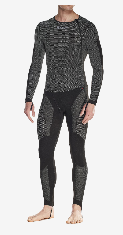 SIXS FULL UNDERSUIT 4 SEASON - BLACK CARBON