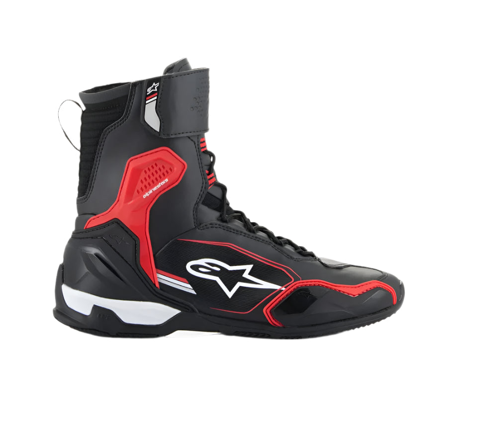 ALPINESTARS SUPERFASTER SHOES BLACK/RED/WHITE