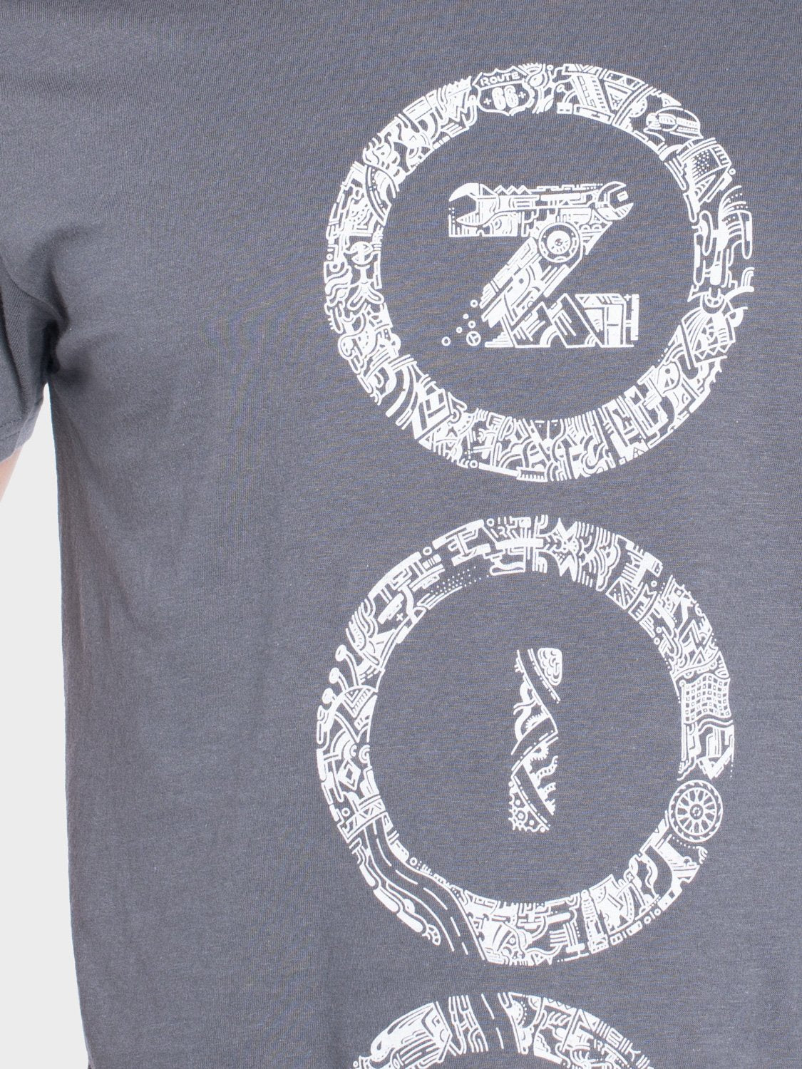 ZIN MOTOWEAR VR3 Artist Series Crew-neck - Grey
