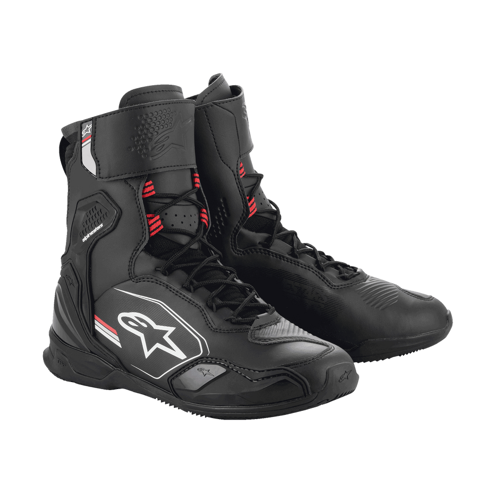 ALPINESTARS SUPERFASTER SHOES BLACK/GREY/RED