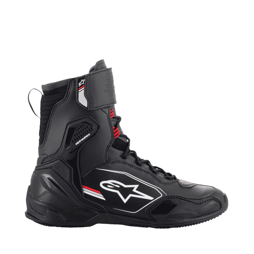 ALPINESTARS SUPERFASTER SHOES BLACK/GREY/RED