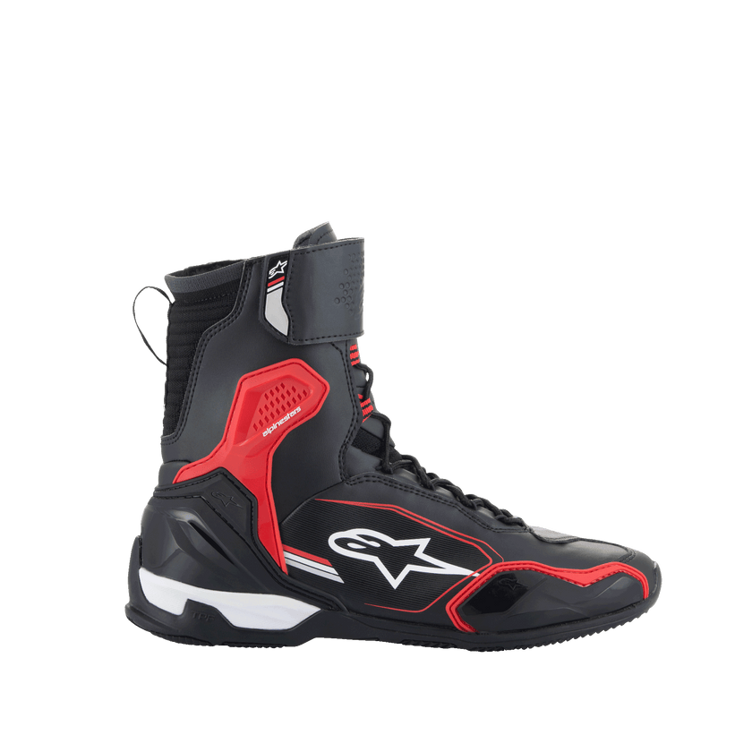 ALPINESTARS SUPERFASTER SHOES BLACK/RED/WHITE