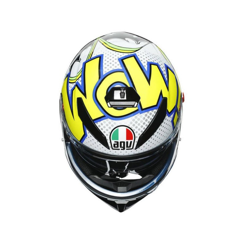 AGV K3 SV Bubble Blue/White/Yellow Pinlock