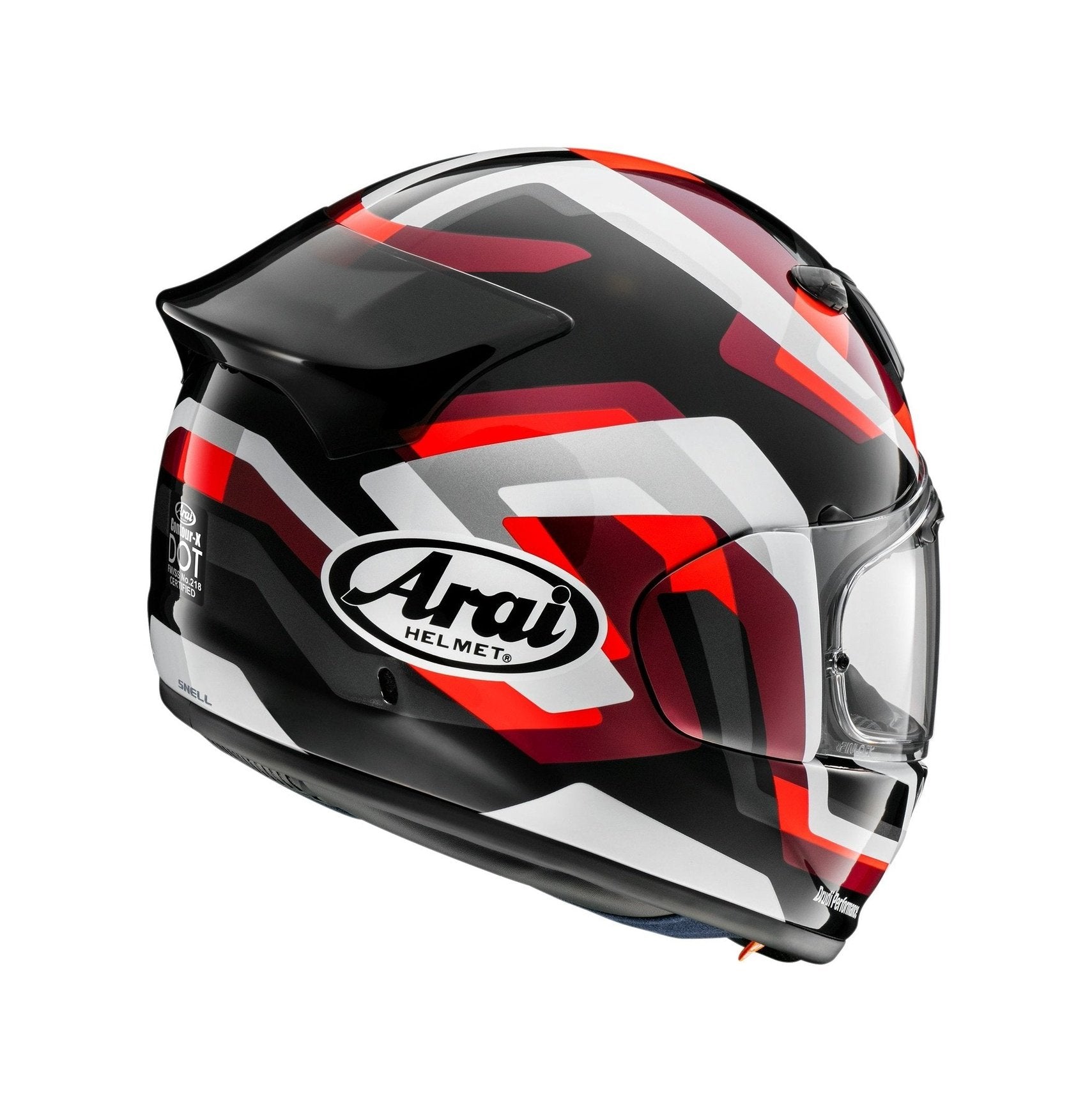 ARAI CONTOUR-X SNAKE RED