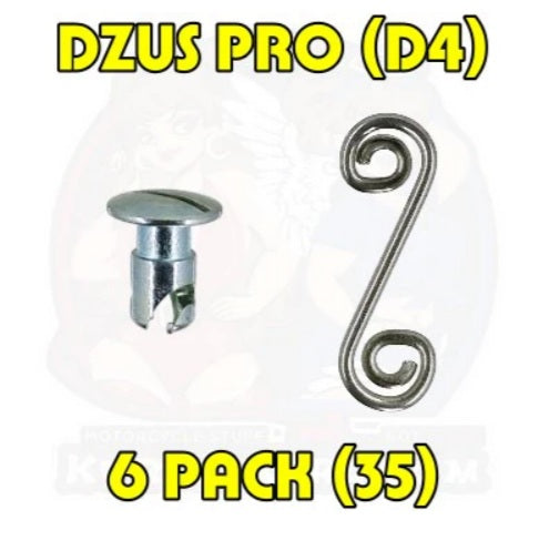 KURVEYGIRL 6pcs DZUS-Pro Kit