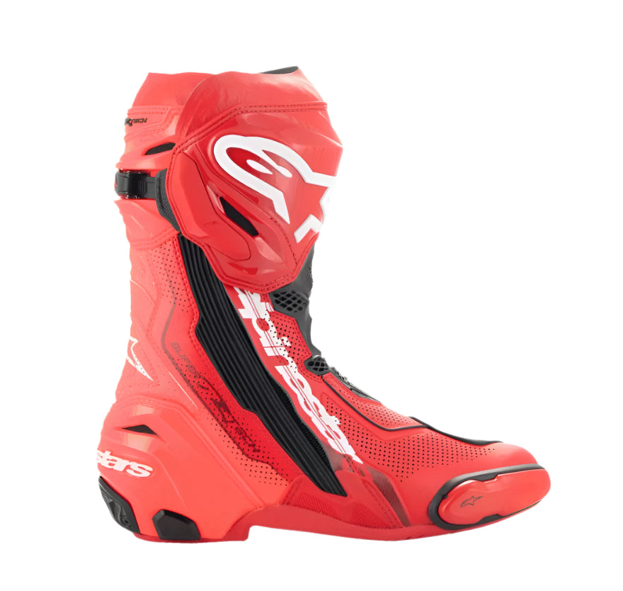 ALPINESTARS SUPERTECH R VENTED BRIGHT RED/RED FLUO