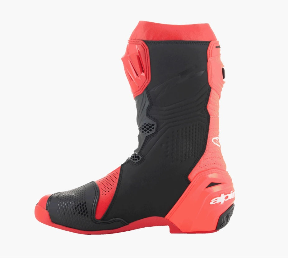 ALPINESTARS SUPERTECH R VENTED BRIGHT RED/RED FLUO