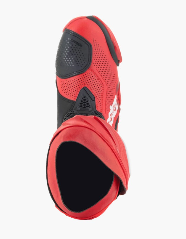 ALPINESTARS SUPERTECH R VENTED BRIGHT RED/RED FLUO