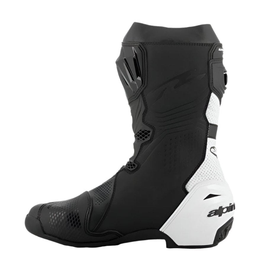 ALPINESTARS SUPERTECH R VENTED BLACK WHITE