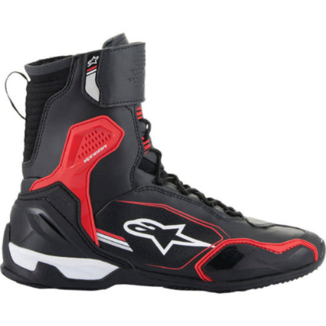 ALPINESTARS SUPERFASTER SHOES BLACK/RED/WHITE