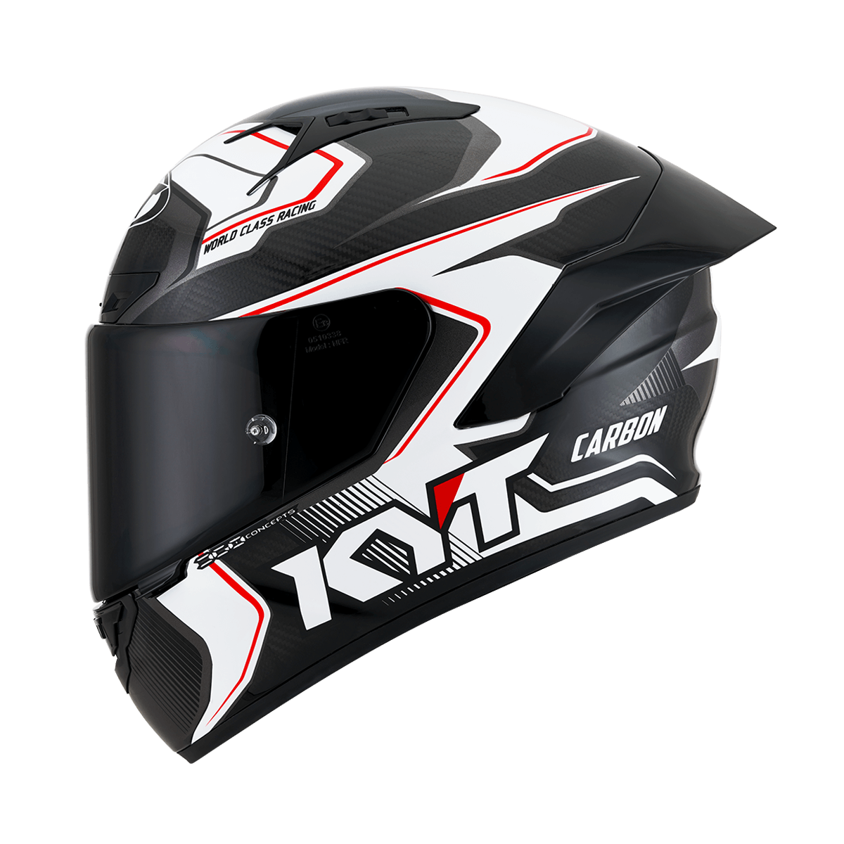 KYT NZ-RACE CARBON COMPETITION WHITE