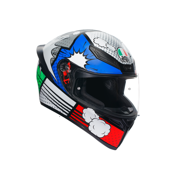 AGV K1 S BANG MATT ITALY/BLUE