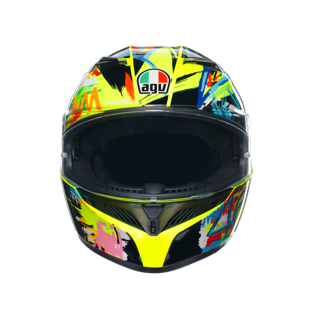 AGV K3 ROSSI WINTER TEST 2019