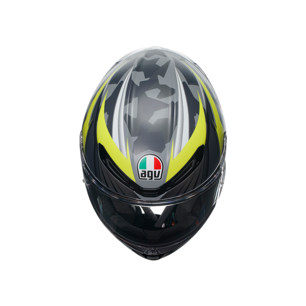 AGV K6 S EXCITE MATT CAMO/YELLOW FLUO