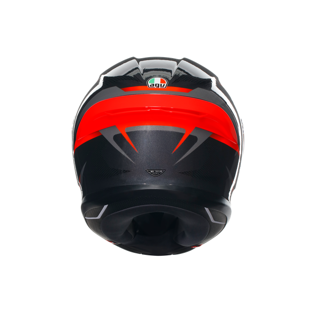 AGV K6 S SLASHCUT BLACK/GREY/RED