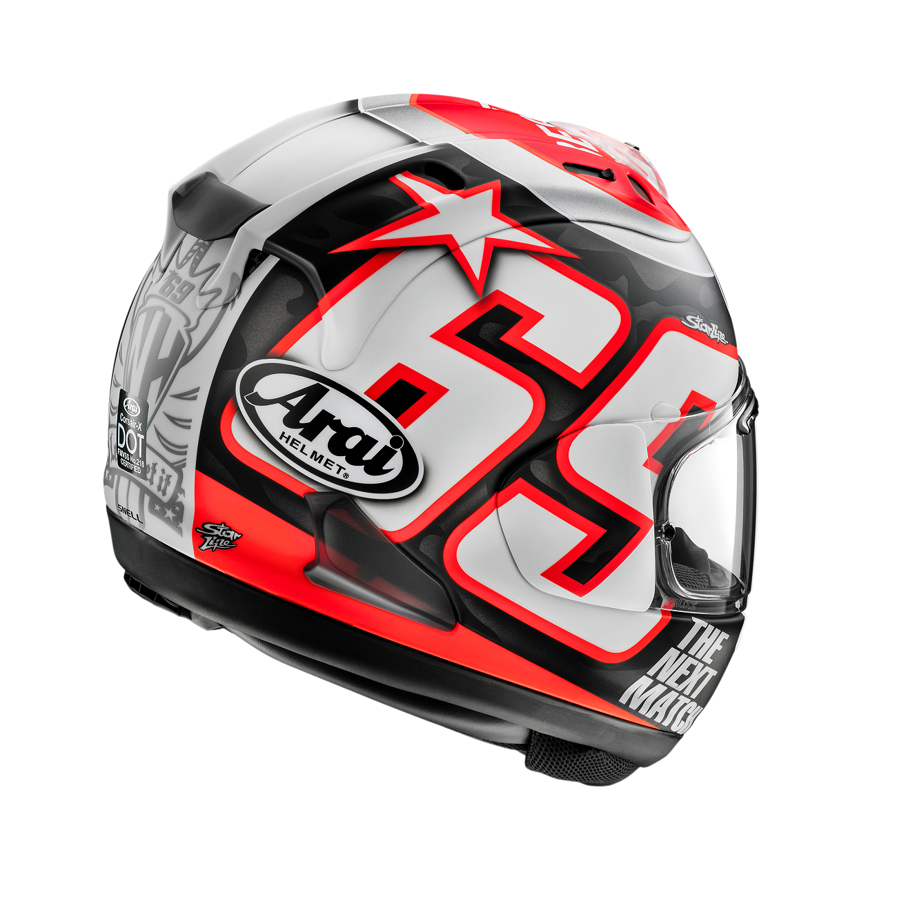 ARAI CORSAIR-X NICKY RESET