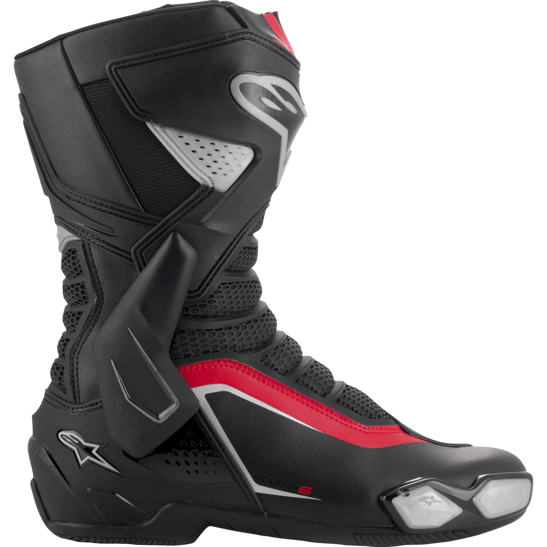 ALPINESTARS SMX-6 V3 BLACK SILVER RED