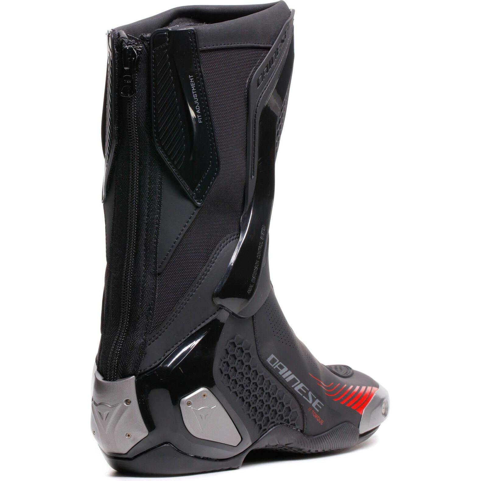 DAINESE TORQUE 4 AIR BOOTS BLACK/RED LAVA