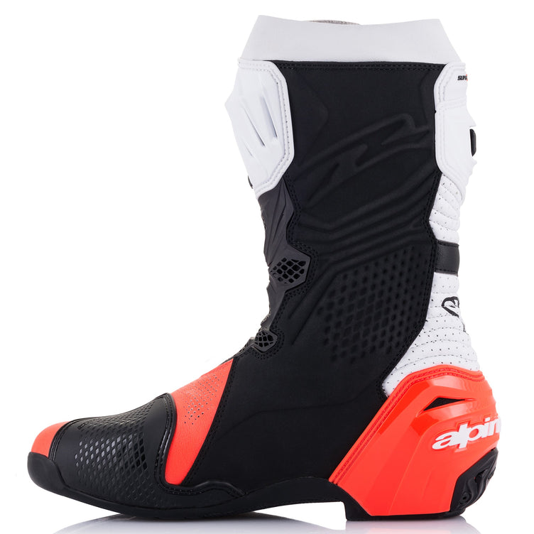 ALPINESTARS SUPERTECH R VENTED BLACK/WHITE/RED/GREY