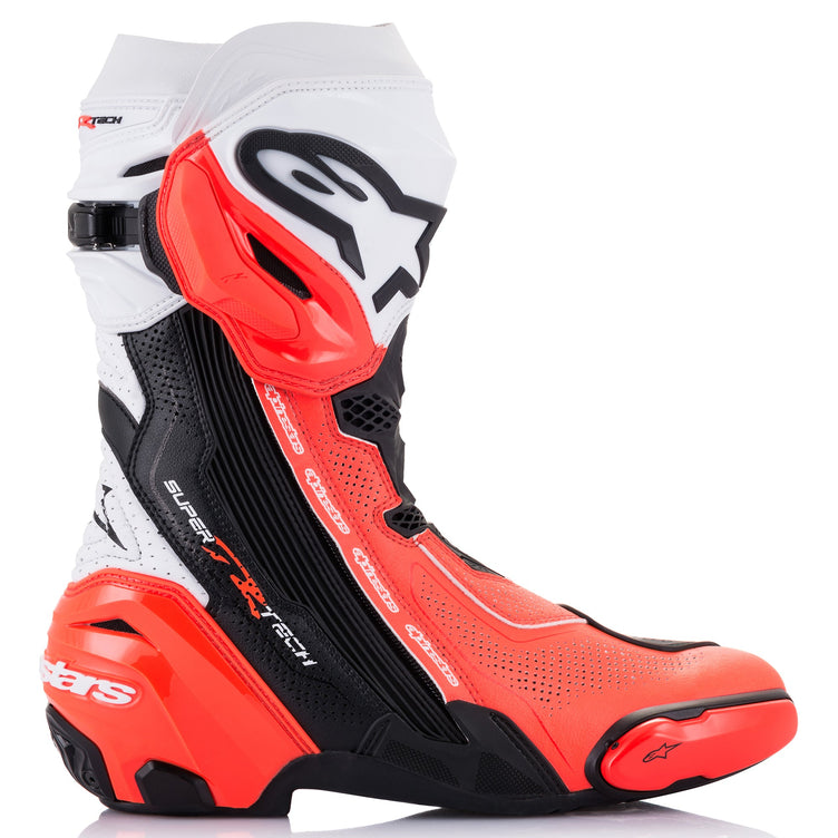 ALPINESTARS SUPERTECH R VENTED BLACK/WHITE/RED/GREY