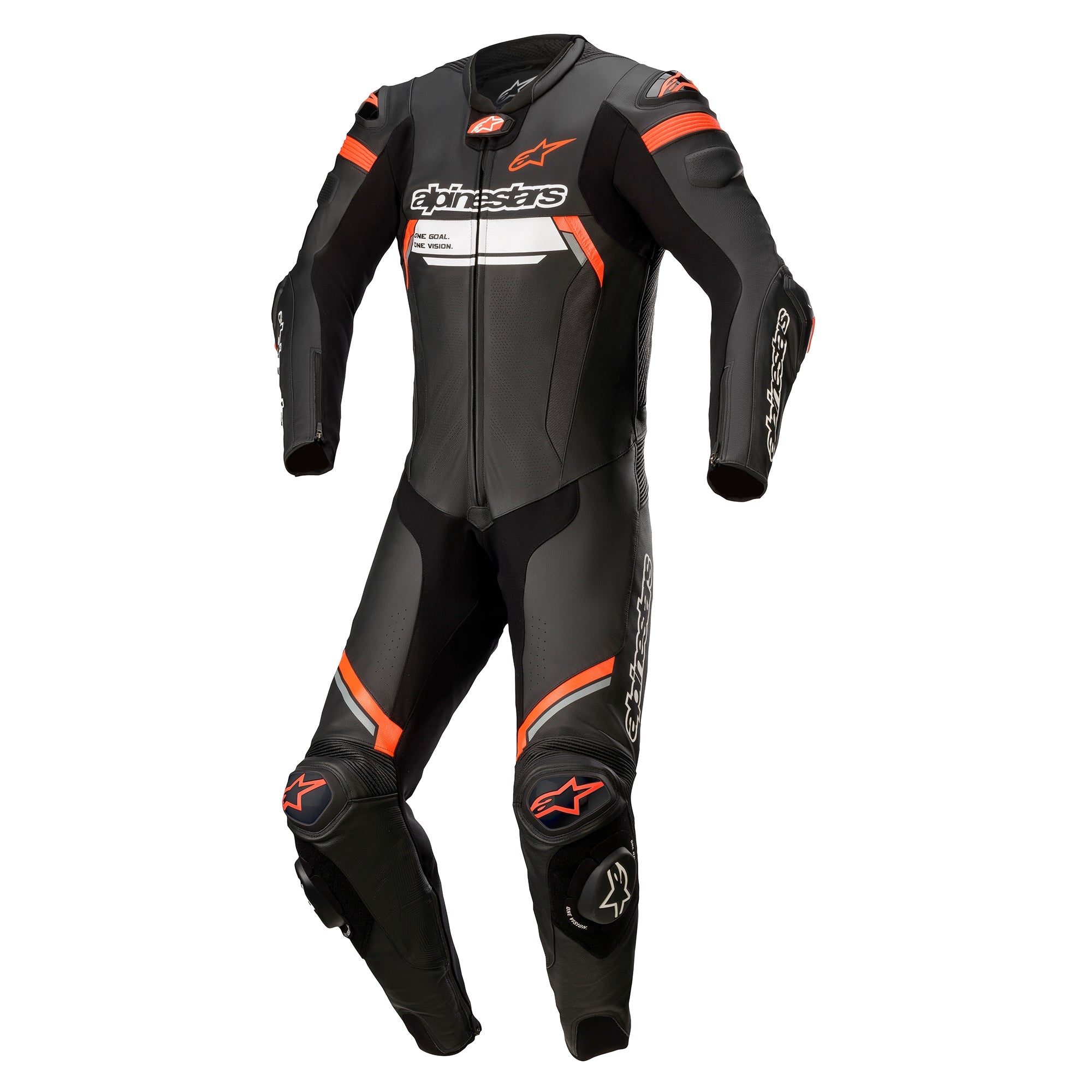 ALPINESTARS SUIT MISSILE IGNITION V2 1PC BLACK/RED