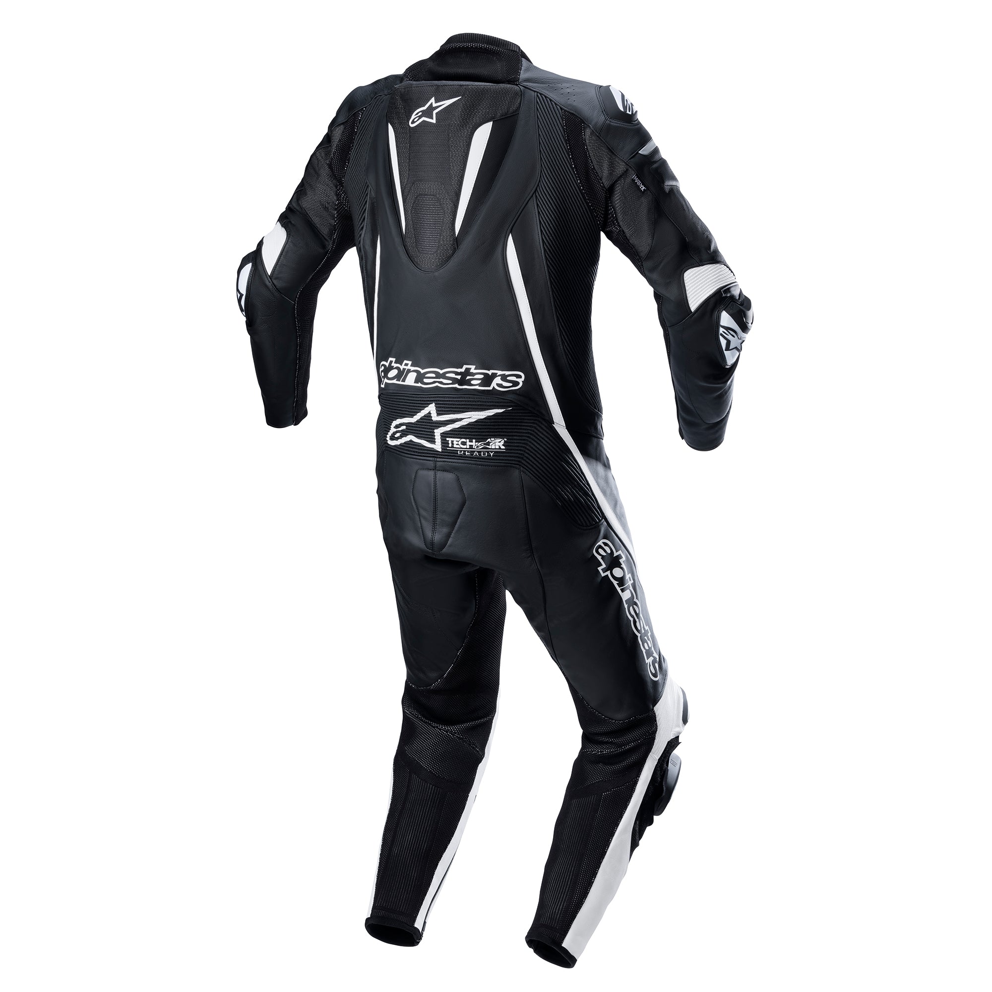 ALPINESTARS SUIT FUSION 1P BLACK/WHITE