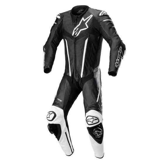 ALPINESTARS SUIT FUSION 1P BLACK/WHITE