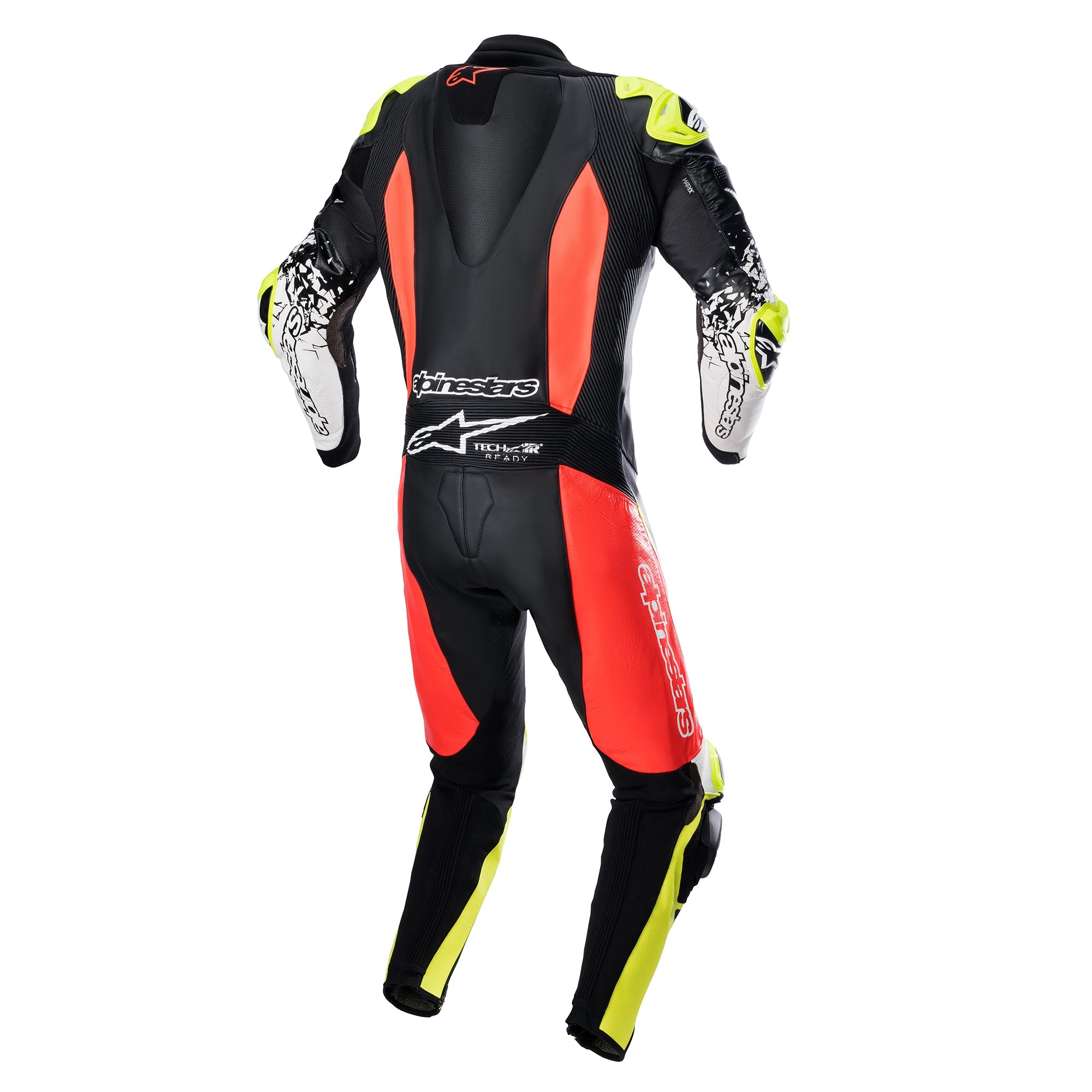 ALPINESTARS SUIT GP TECH V4 BLK/RED/YLW