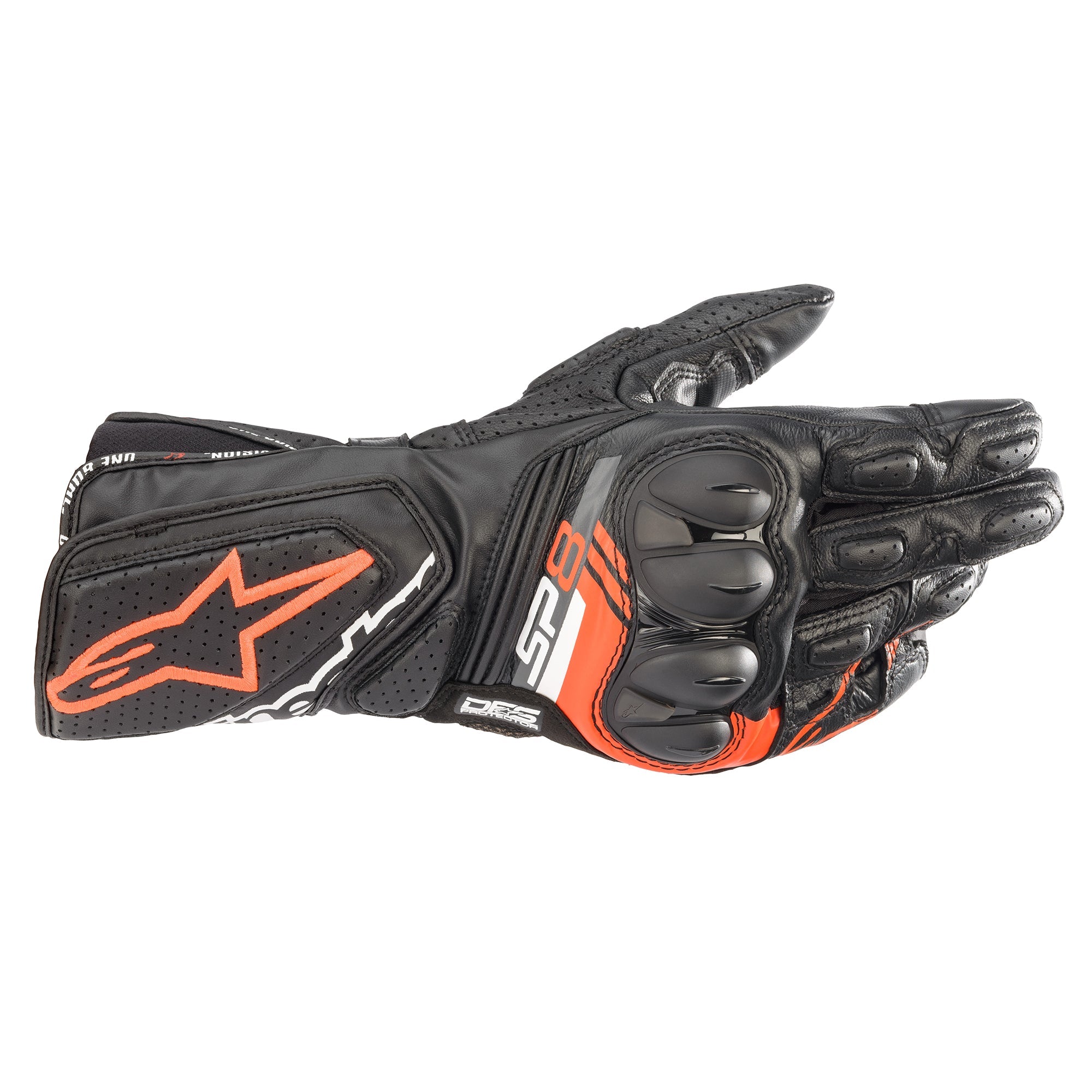 ALPINESTARS GLOVES MEN - SP8 V3 BLACK/RED