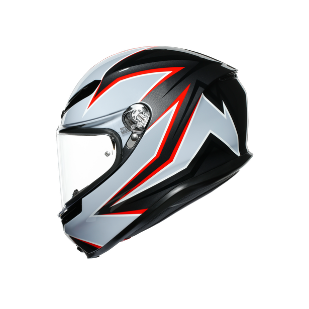 AGV K6 Flash Black/Grey/Red