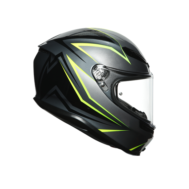 AGV K6 Flash Grey/Black/Lime