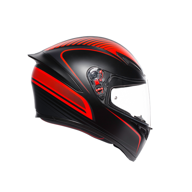 AGV K1 Multi Warmup Matt Black/Red