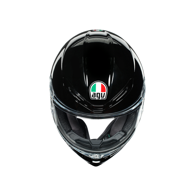 AGV K6 Mono Glossy Black