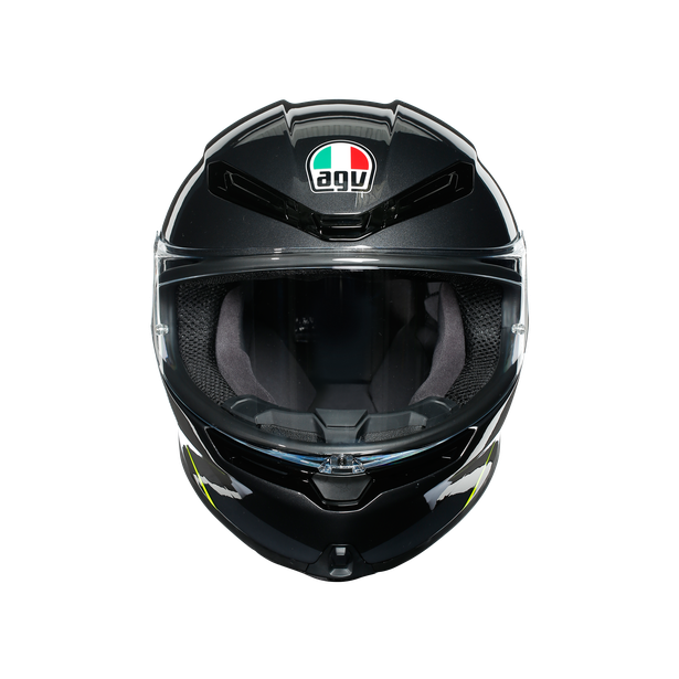 AGV K6 Multi Minimal Gunmetal/Black/Yellow/Fluo