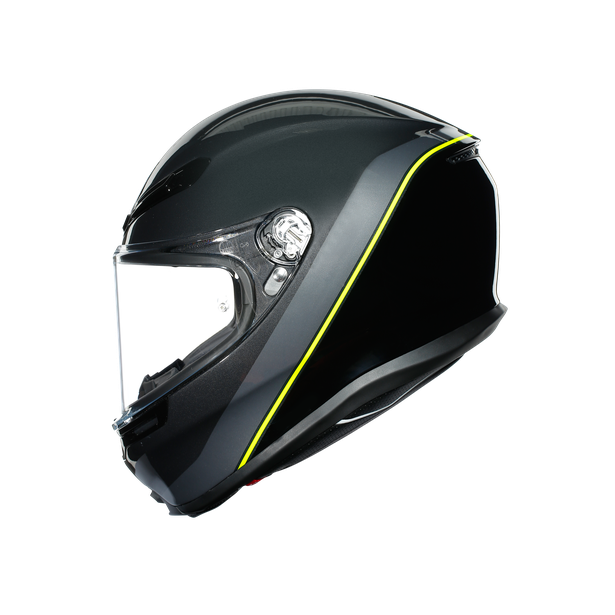 AGV K6 Multi Minimal Gunmetal/Black/Yellow/Fluo