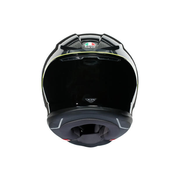 AGV K6 Multi Minimal Gunmetal/Black/Yellow/Fluo