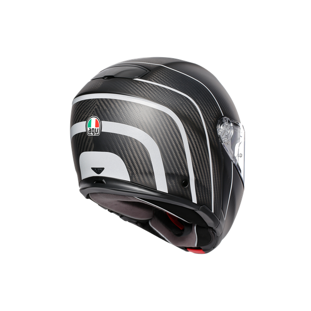 AGV Sportmodular Refractive Carbon Silver