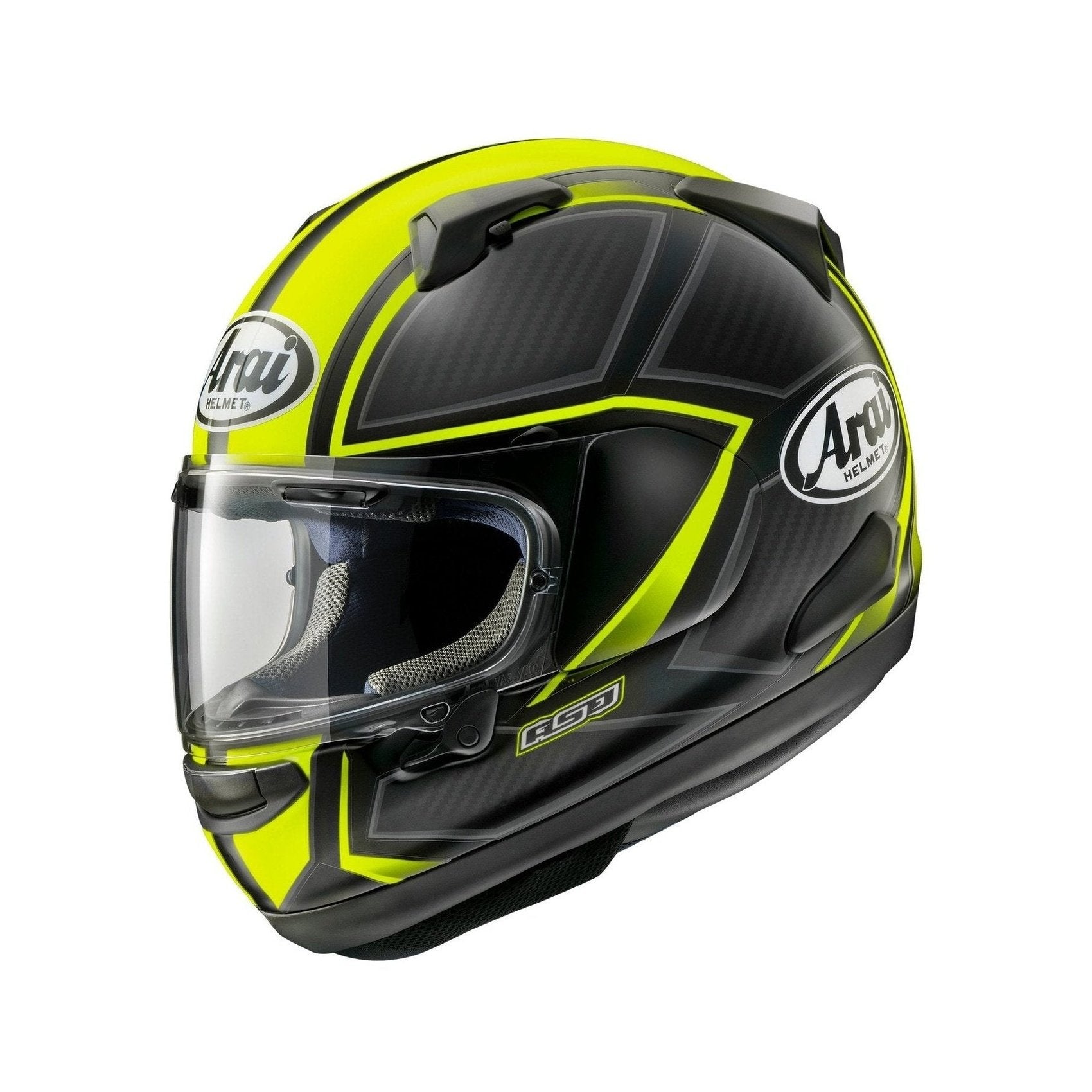 ARAI QUANTUM-X SPINE YELLOW FROST