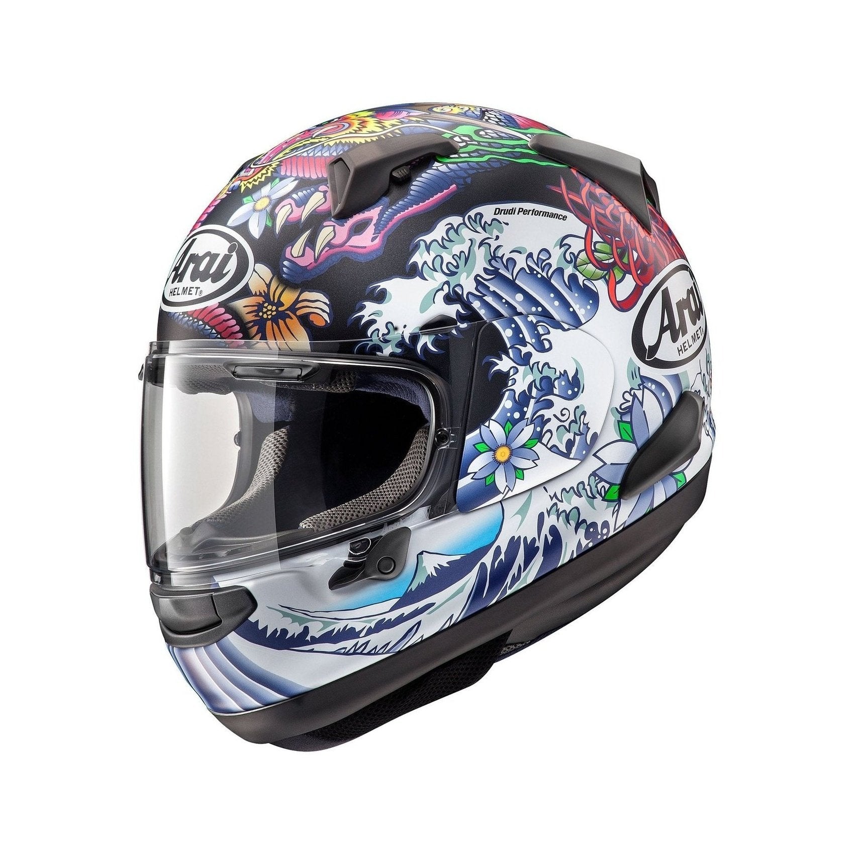 ARAI QUANTUM-X ORIENTAL BLACK FROST