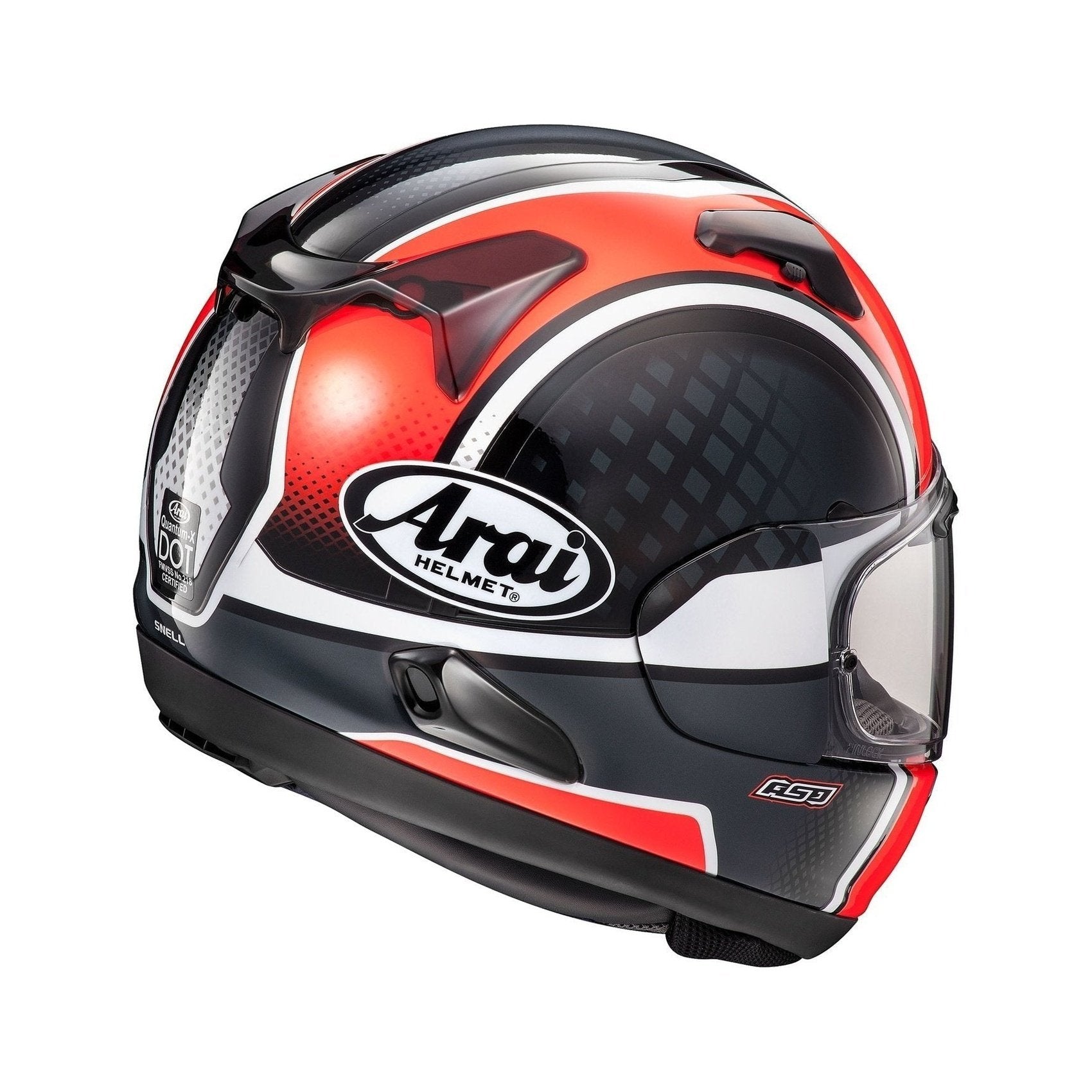 ARAI QUANTUM-X TAKE OFF RED