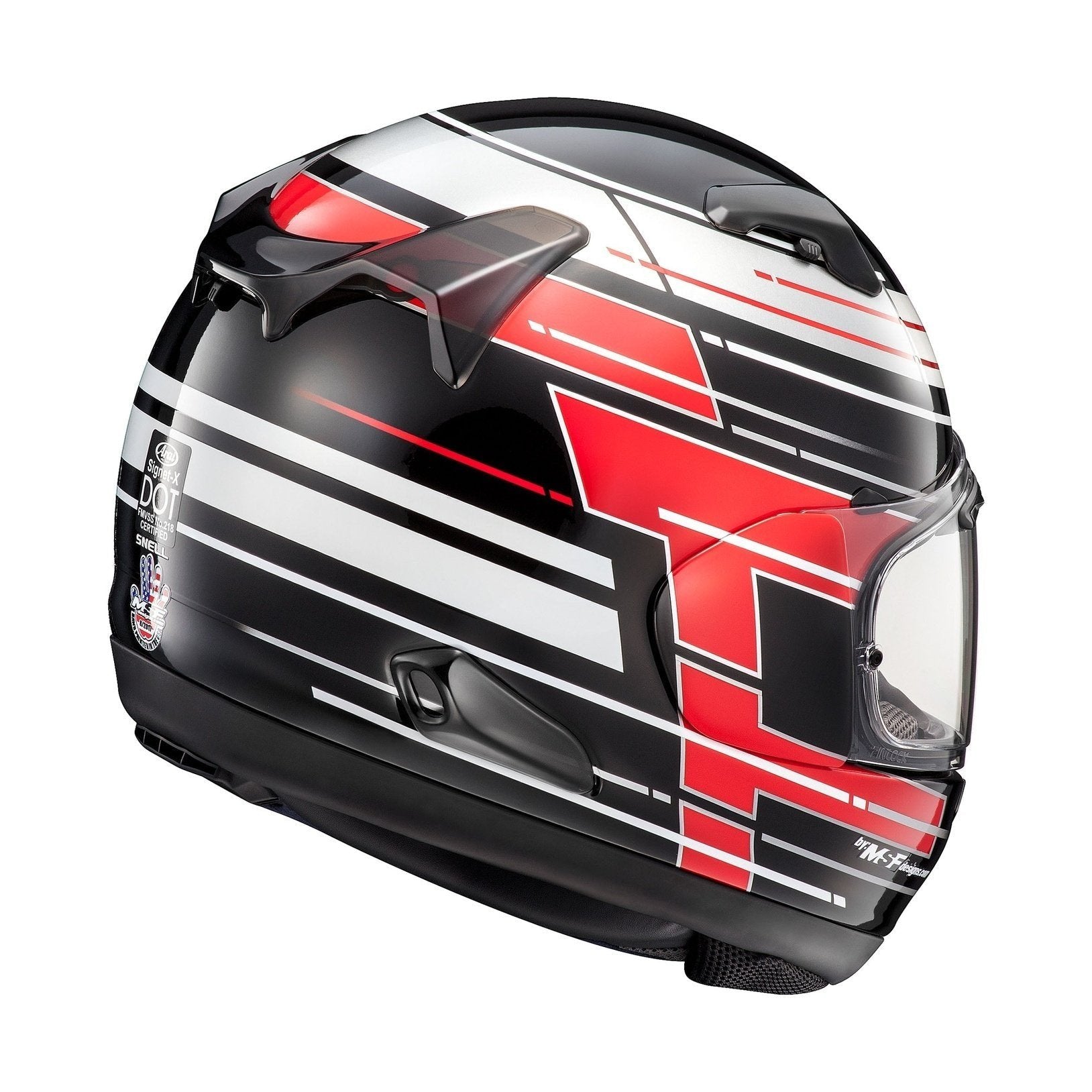 ARAI SIGNET-X STRIKER BLACK FROST