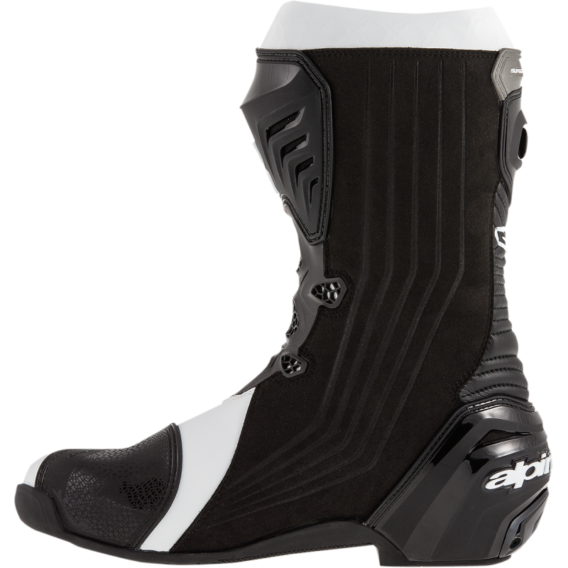 ALPINESTARS SUPERTECH R VENTED BLACK/WHITE