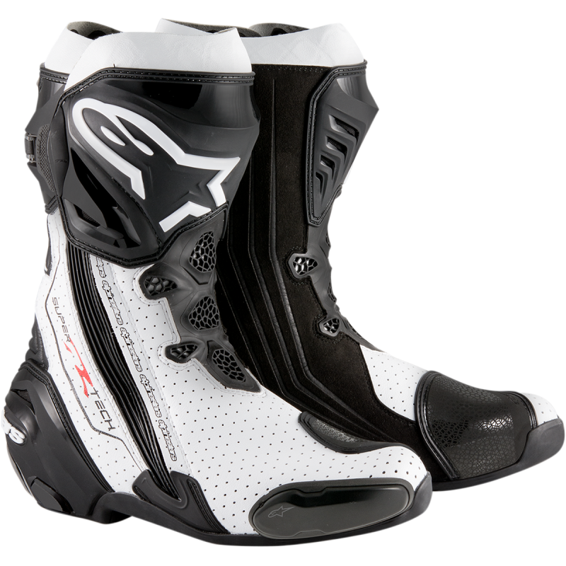 ALPINESTARS SUPERTECH R VENTED BLACK/WHITE