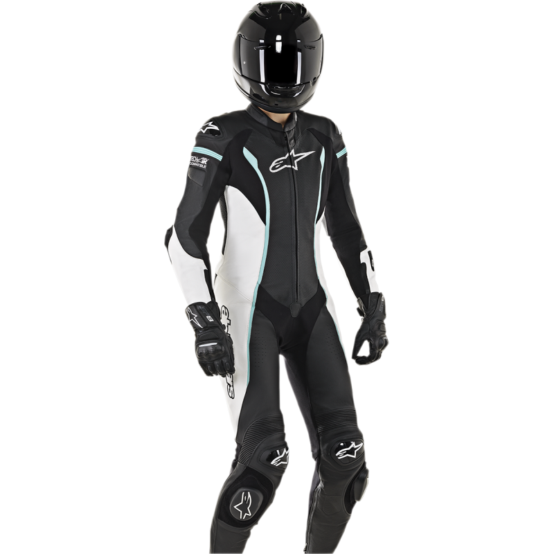 ALPINESTARS SUIT 4W WOMENS STELLA MISSILE BLACK/WHITE/TEAL