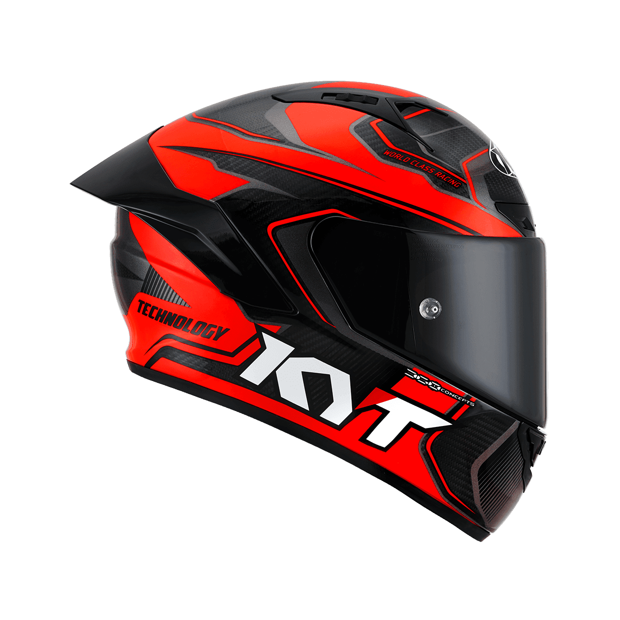 KYT NZ-RACE CARBON COMPETITION RED