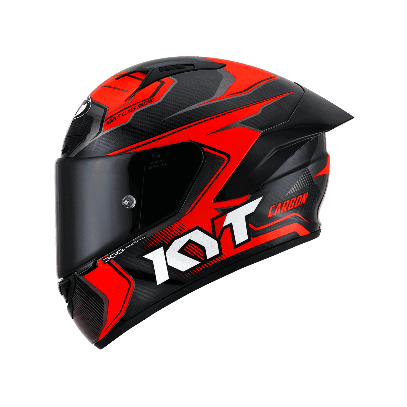 KYT NZ-RACE CARBON COMPETITION RED