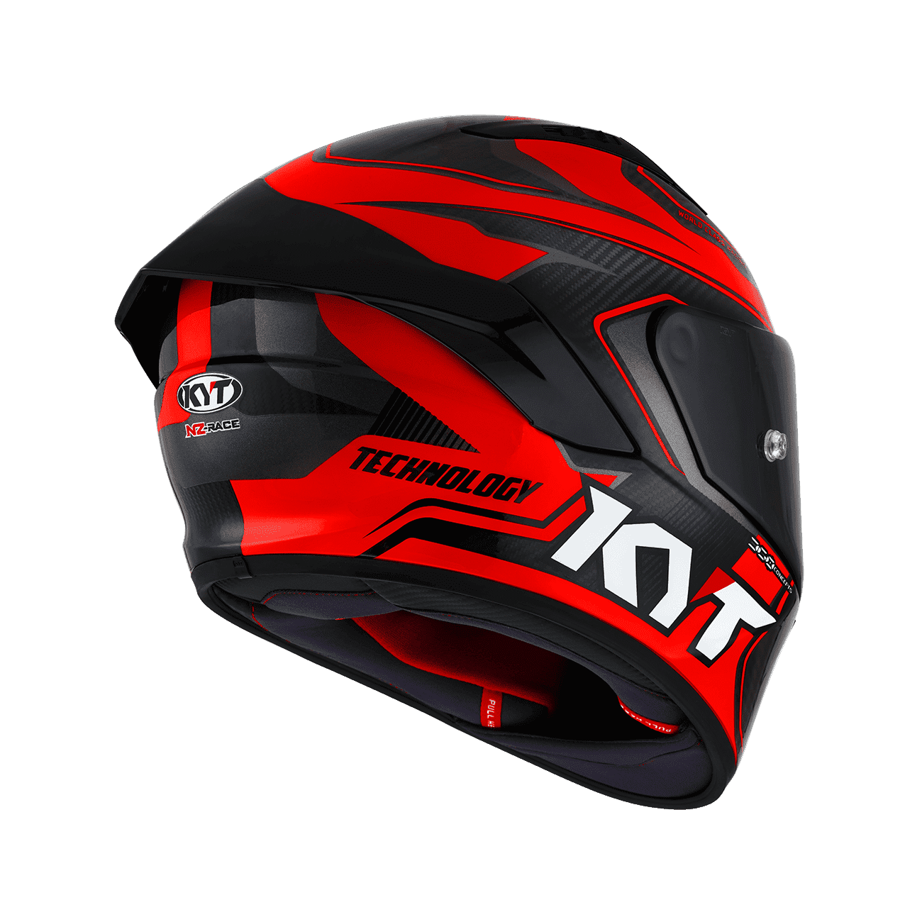 KYT NZ-RACE CARBON COMPETITION RED