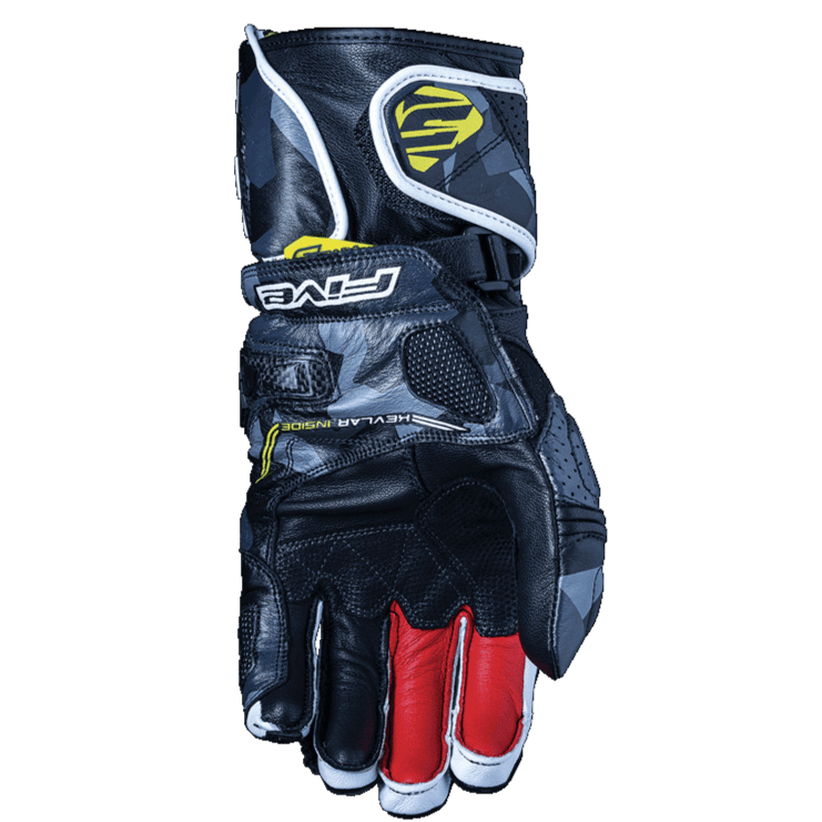 FIVE GLOVES MEN - RFX1 CAMO YELLOW FLUO